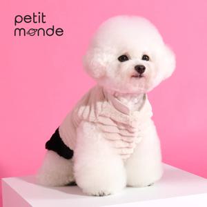 에코 밍크 FUR 투톤 베스트