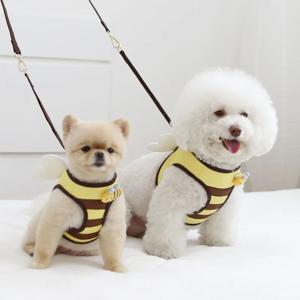 강아지 가슴줄 꿀벌 하네스