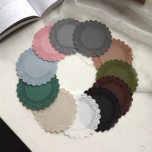 도일리 실리콘 컵받침 1p(11color)