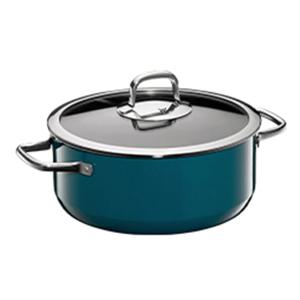 WMF 퓨전테크 컴팩트 냄비 24cm 낮은냄비(페트롤)