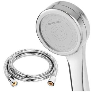 (2종 세트) 샤워기헤드 + 황동스텐 샤워줄 2M