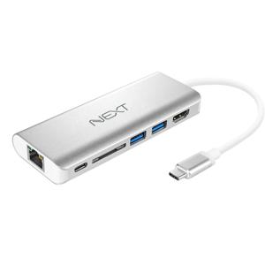 이지넷유비쿼터스 NEXT-316TCH-PD 멀티허브 (6포트/USB 3.0 Type C)