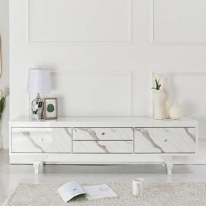 피오니 거실장 티비 다이 TV장식장 높은 서랍 1500 UV하이그로시