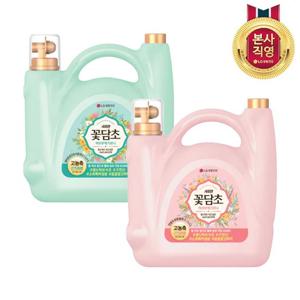 샤프란 꽃담초 섬유유연제 용기 5.5L (연꽃/화이트로즈 택1)