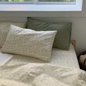 베리유 80수 면100% 플라워 베개커버(2color)(2color)