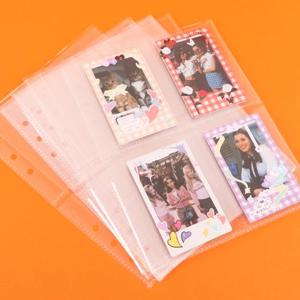 A5 다이어리 포토카드 바인더 속지 4칸 10매