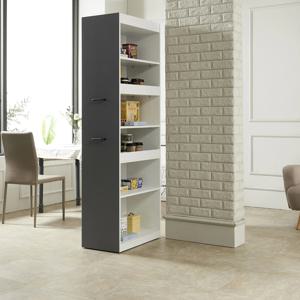 데드라 틈새장 폭350 이동식 슬라이딩 키큰 수납장 2colors