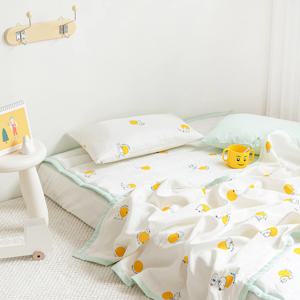 문라이크 풍기인견 아사 양면 천연 쿨링 아기 유아 여름이불