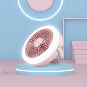 얼랏라운드 LED 무선 BLDC 써큘레이터 파스텔 핑크