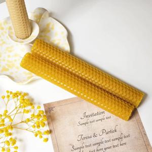 Honey Bees Candle 밀랍시트 초