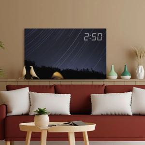 LED 시계 캔버스 프린팅 액자 BEST 100종 선택94-밤하늘10
