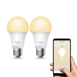 Tapo L510E 2팩 스마트 조광 전구 IoT LED 조명