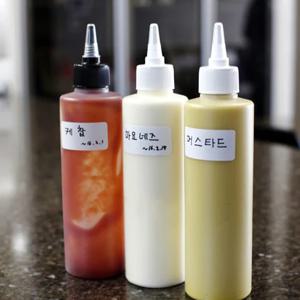 국내산 소스통 케찹병 마요네즈 머스타드 소스병 - 500ml