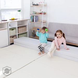 프리미엄 항균형 4단 폴더매트 유아 놀이방매트 70x200