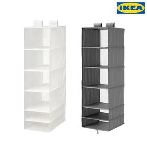 SKUBB 스쿠브 6단 수납함/옷걸이 수납함/옷장 정리함 2colors