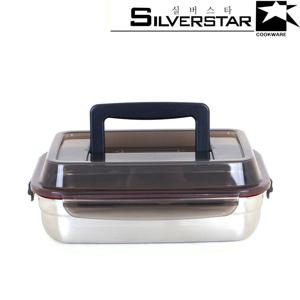 모이 스텐레스 핸디형  김치통 원핸들1호/2L