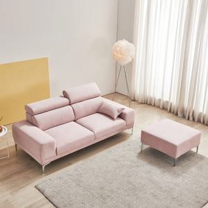 디로미 편백황토숯 이지클린 아쿠아텍스 3인용 패브릭 소파 4colors