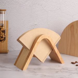 우드 원목 커피 필터 여과지 홀더 케이스 거치대