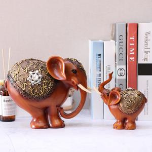 행운 코끼리 장식품 풍수 인테리어 장식소품 006