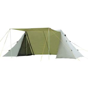 [해외] 번독  2폴 텐트 카키 투룸 거실 BDK-02