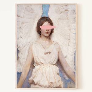 천사 Angel 모던 명화 팝아트 포스터 액자