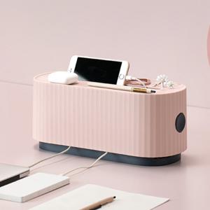 투톤 멀티탭 보관함 정리함 선정리함 3color