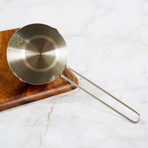 국산 스텐 손잡이 계량컵 비커 200cc 제과 제빵 조리도구