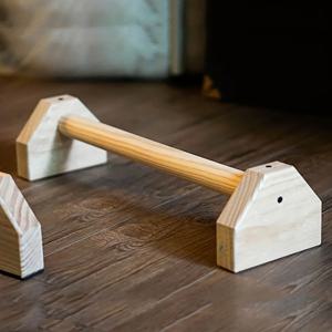 우드 플란체바 페럴렛바 패럴렛 푸쉬업바 50cm 팔굽혀펴기기구 맨몸운동기구