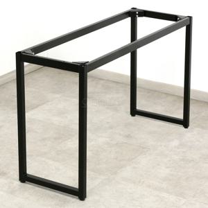 네모 디자인 1200 x 400 책상 받침대 다리 H700 슬림 테이블 DIY 조립 조절발