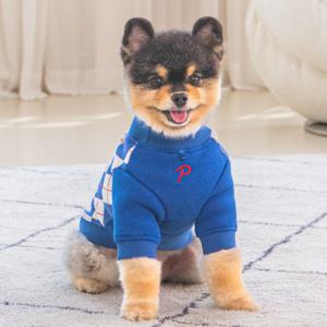 강아지 겨울 실내 실외 옷 리플리 티셔츠