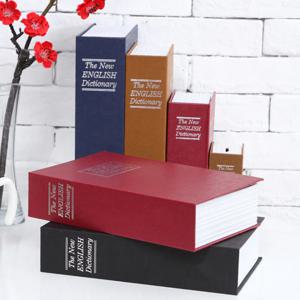 돈통 비밀 미니 책 금고 3size 4colors