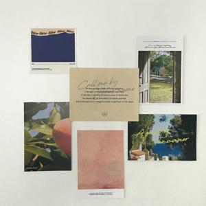 call me by your name 콜미바이유어네임 향기 엽서세트 6종