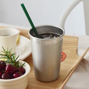 카페 스텐컵 16온스 475ml 콜드컵
