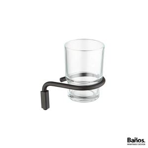 이에스 블랙 욕실 컵걸이 화장실 세면대 컵받침