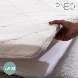 쉬고03 저상형 패밀리침대 오가닉 토퍼 SS+SS YS22197