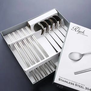 스텐 한식 5인 수저세트 신혼부부 숟가락 젓가락 집들이선물