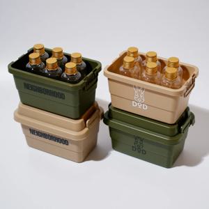 니카고박스 캠핑 양념통 세트 캠핑용 (박스+공병6개 set구성)