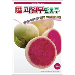 무씨앗 단홍무,과일무(100립)