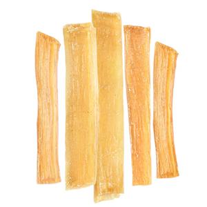 강아지 수제간식 소 떡심 껌 (슬라이스100g/통1개)