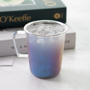 1+1 림 오로라 내열유리컵 410ml