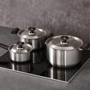 국산 스텐 냄비 포시드플러스 3종세트 (16편수+20양수+24양수)