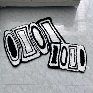 빨아쓰는 기하학 러그 겨울 현관 욕실 발매트 주방 침대 싱크대 대형 거실 소파 소형 카페트