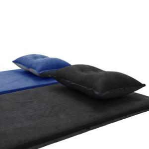 캠핑 차박 자충베개 휴대용 스웨이드 에어필로우