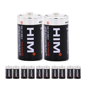 힘 망간 D형 힘 건전지 R20 1.5V 12알 벌크