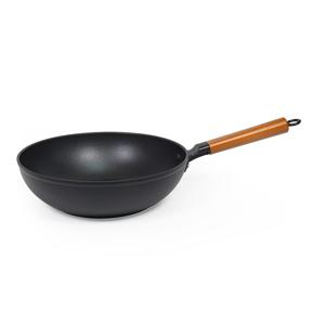 IH 우드앤블랙 궁중팬 (28cm) 인덕션 웍팬 2910