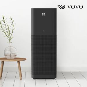 보보이문센 타워형 대형 공기청정기 편백나무필터 M-001B (블랙)