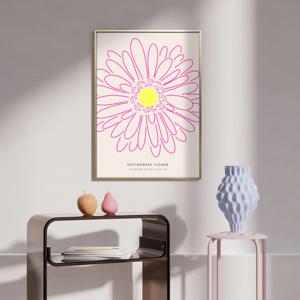 나의 컬러 큐레이션, 인테리어 포스터 액자 / 66 Blooming Peony /