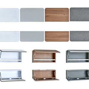 텍스처 미니 상하단장 세트 상단장 하단장 욕실수납장 4colors