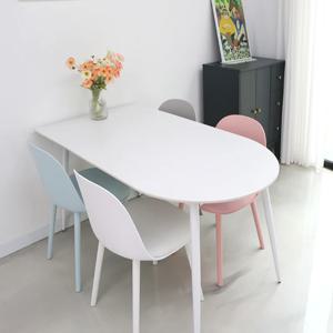 코넬 반타원 4인용 포세린 세라믹식탁 세트 1200