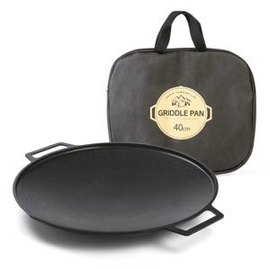 올비아 캠핑 IH 그리들팬 40cm+가방_9753